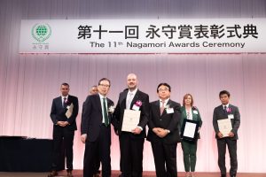 Samir Kouro recibe en Japón el prestigioso Nagamori Award 2025