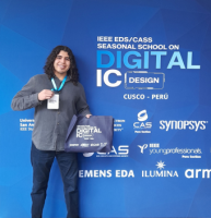 Estudiante del Departamento de Electrónica USM fortalece su formación en microelectrónica durante experiencia internacional en Perú