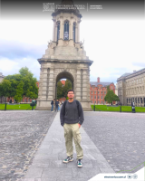 Estudiante del Departamento de Electrónica USM participa en instancias internacionales sobre redes ópticas en Irlanda